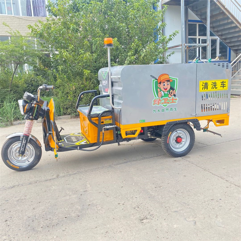 金华电动高压冲洗车CX700A（不锈钢箱体）