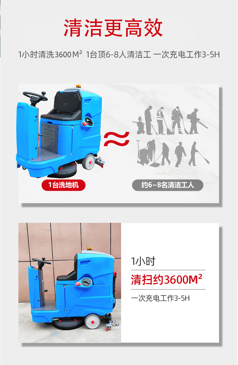 金华驾驶式洗地机更适合用在高铁站